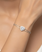 Classic Heart Chain Bracelet