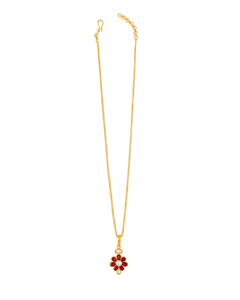 Ruhani Ruby Bloom Necklace