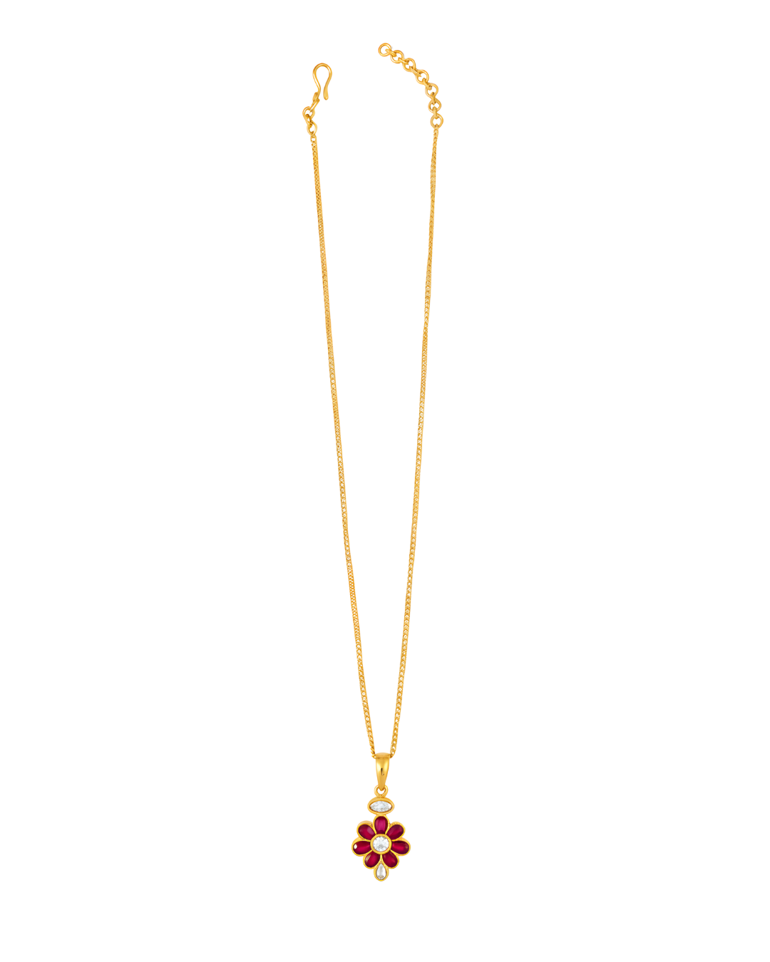 Ruhani Ruby Bloom Necklace