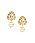 Pearl drop earrings