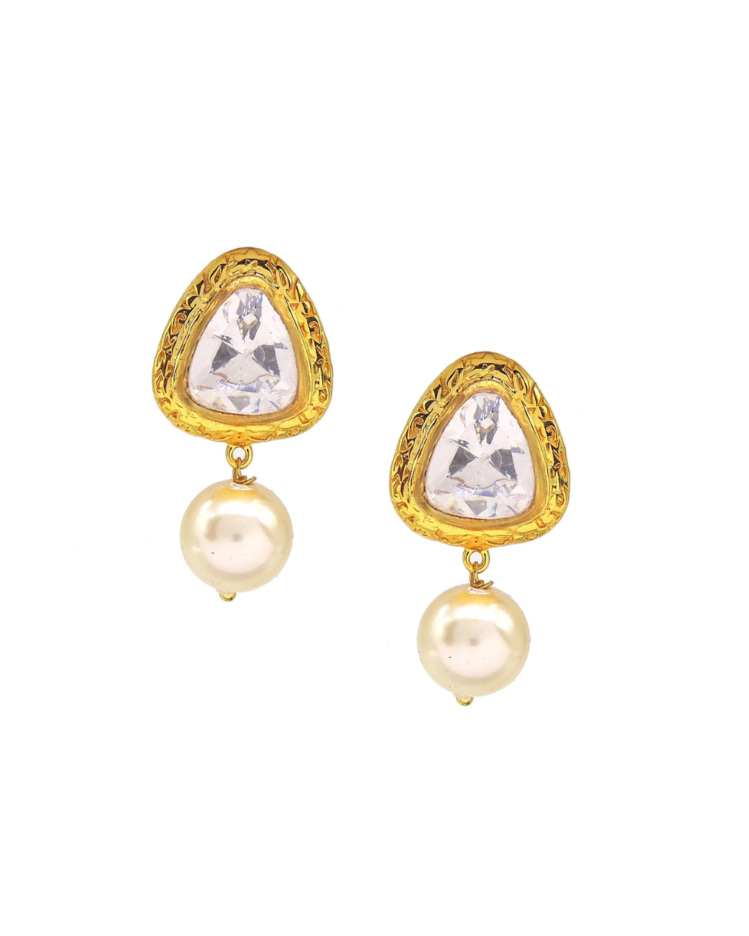 Pearl drop earrings